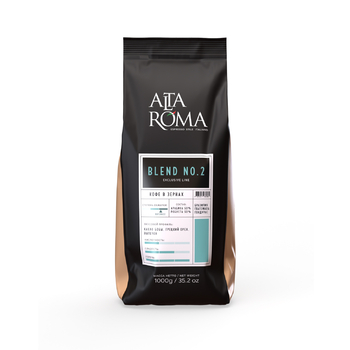 Кофе в зернах Alta Roma Blend №2, 1 кг - VENDA.KZ